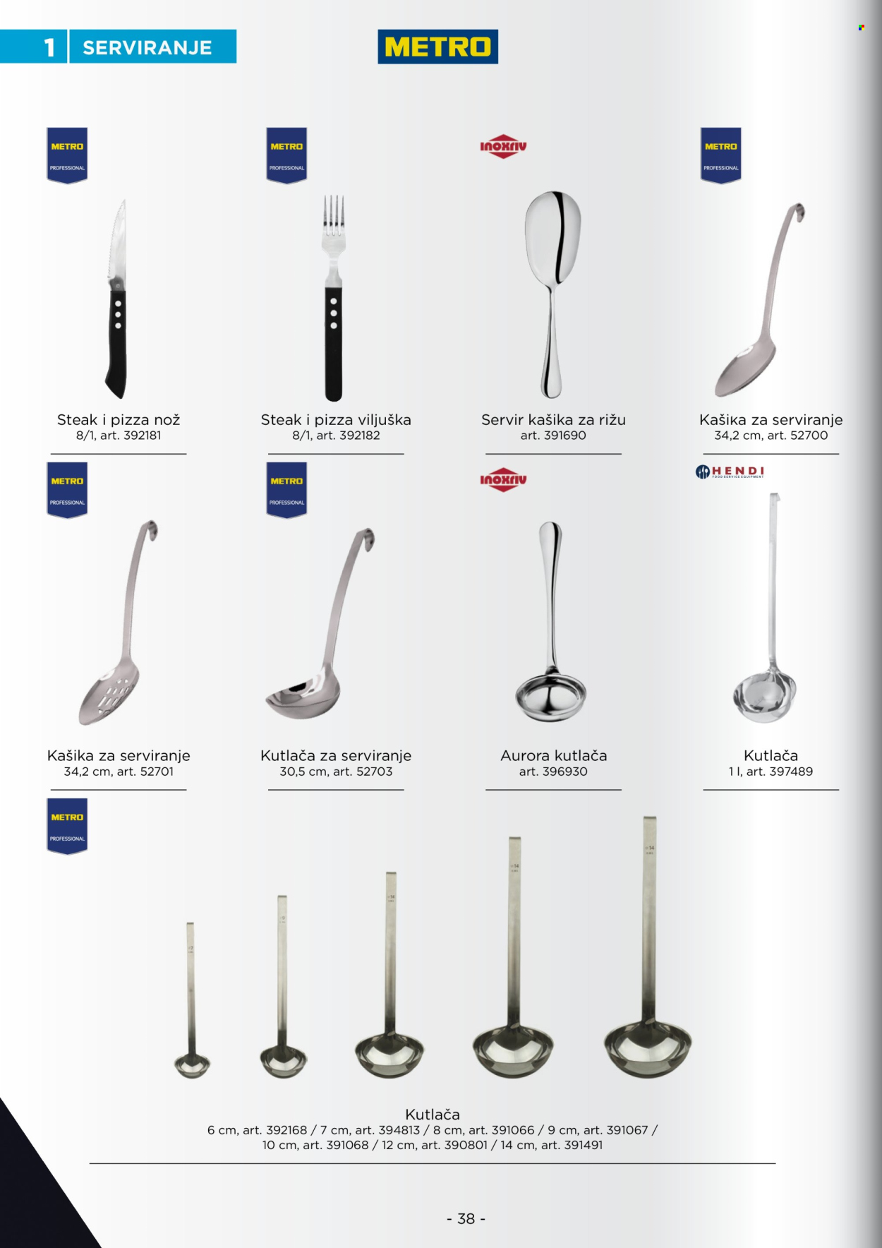 Metro katalog. Stranica 38