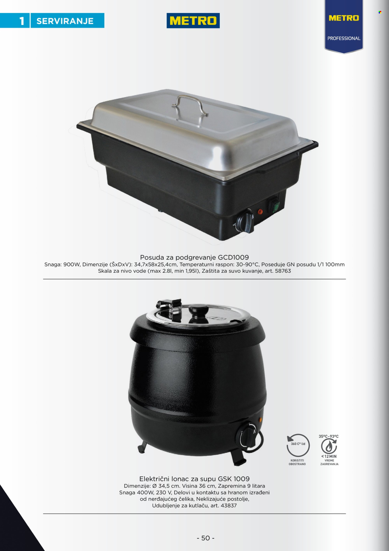 Metro katalog. Stranica 50