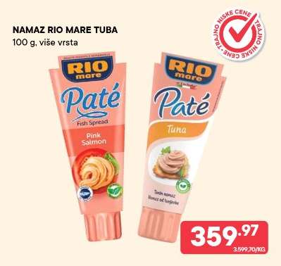 NAMAZ RIO MARE TUBA