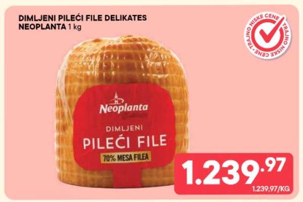 DIMLJENI PILEĆI FILE DELIKATES NEOPLANTA 1 kg