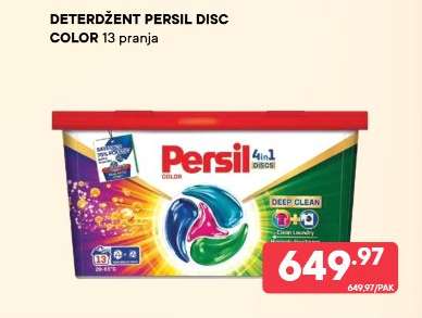 DETERDŽENT PERSIL DISC COLOR