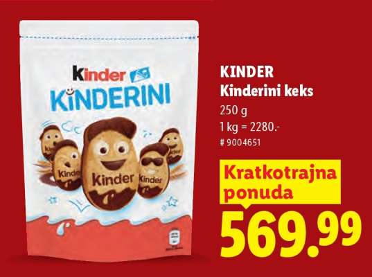KINDER Kinderini keks