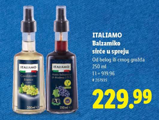 Italiamo Balzamiko sirće u spreju
