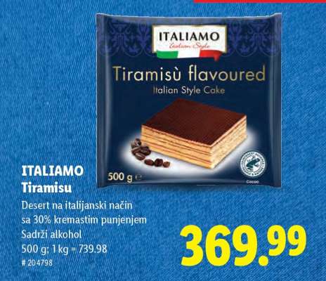Italiamo Tiramisu