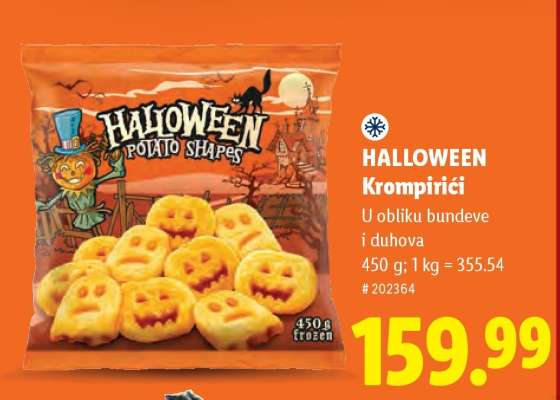 Halloween Krompirići