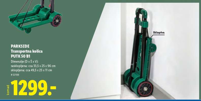 PARKSIDE Transportna kolica PUTK 50 B1