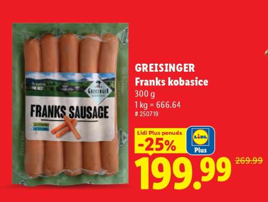 GREISINGER Franks kobasice