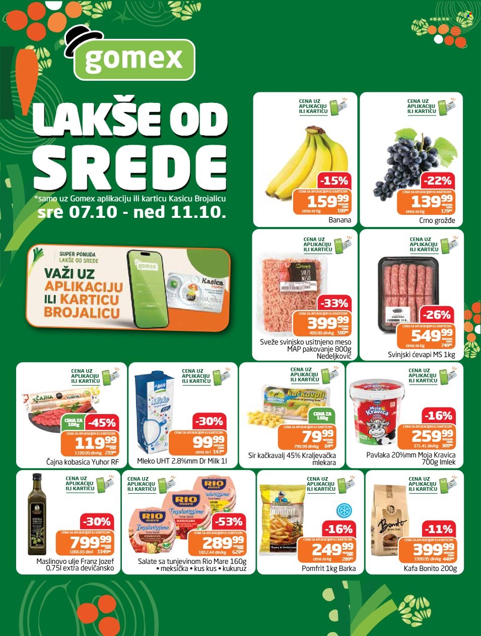 Gomex katalog - 07.10.2026 - 11.10.2026. Stranica 1