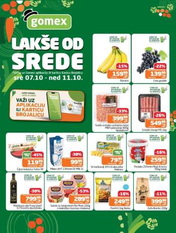 Gomex katalog - 07.10.2026 - 11.10.2026.