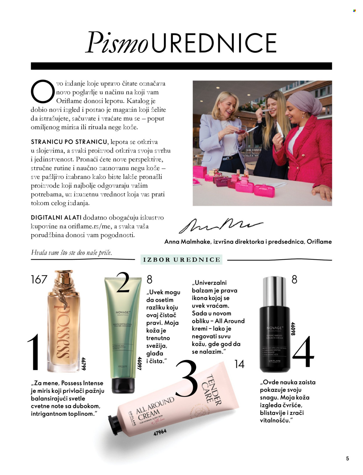 Oriflame katalog - 07.10.2026 - 17.11.2026. Stranica 5