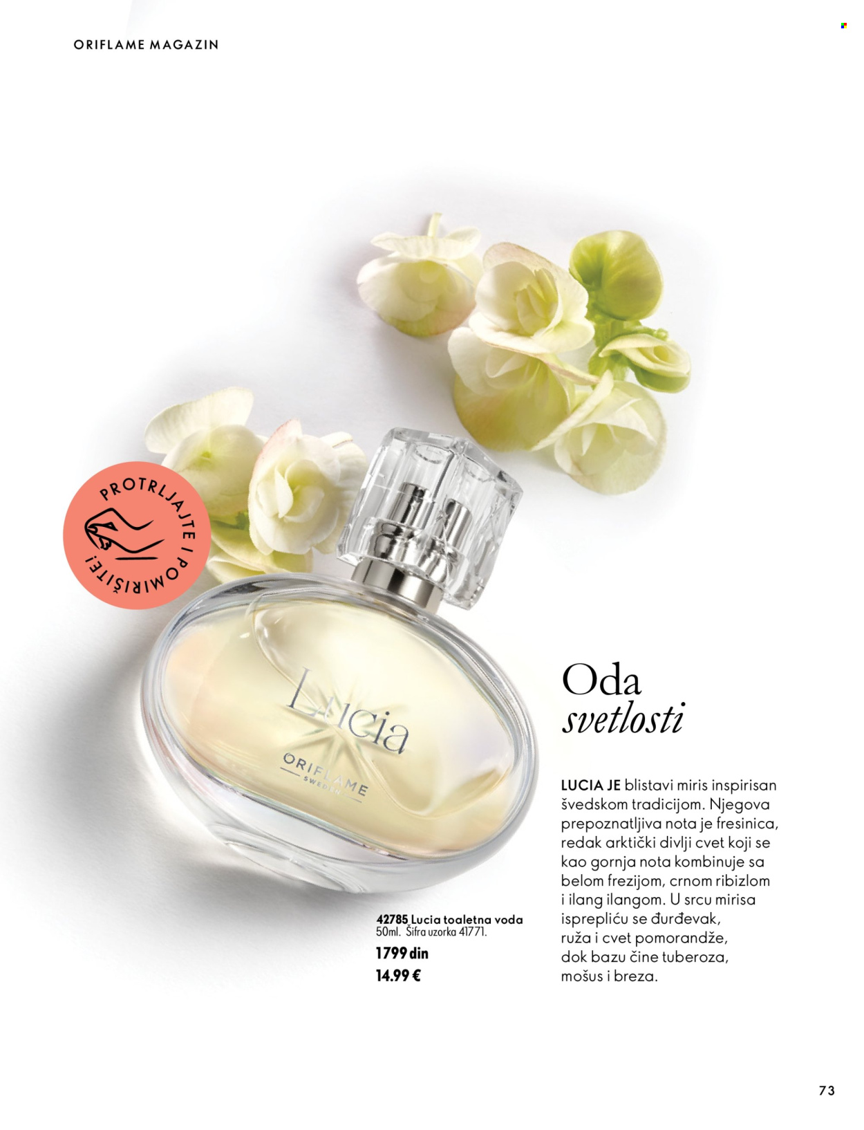 Oriflame katalog - 07.10.2026 - 17.11.2026. Stranica 73