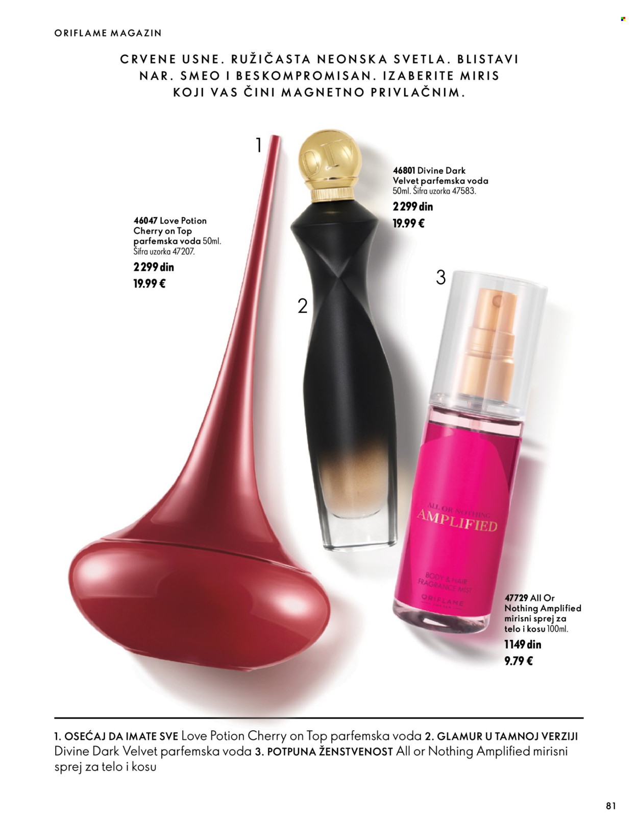 Oriflame katalog - 07.10.2026 - 17.11.2026. Stranica 81