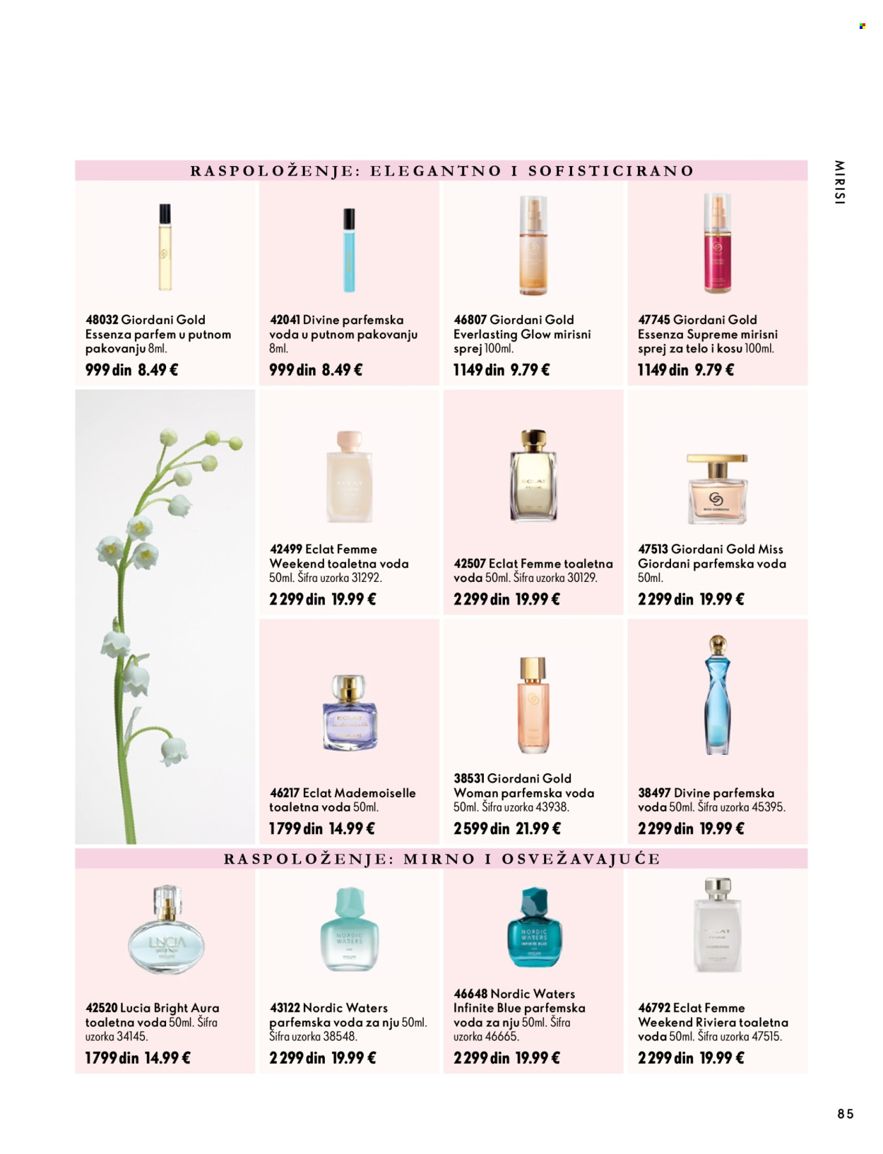 Oriflame katalog - 07.10.2026 - 17.11.2026. Stranica 85