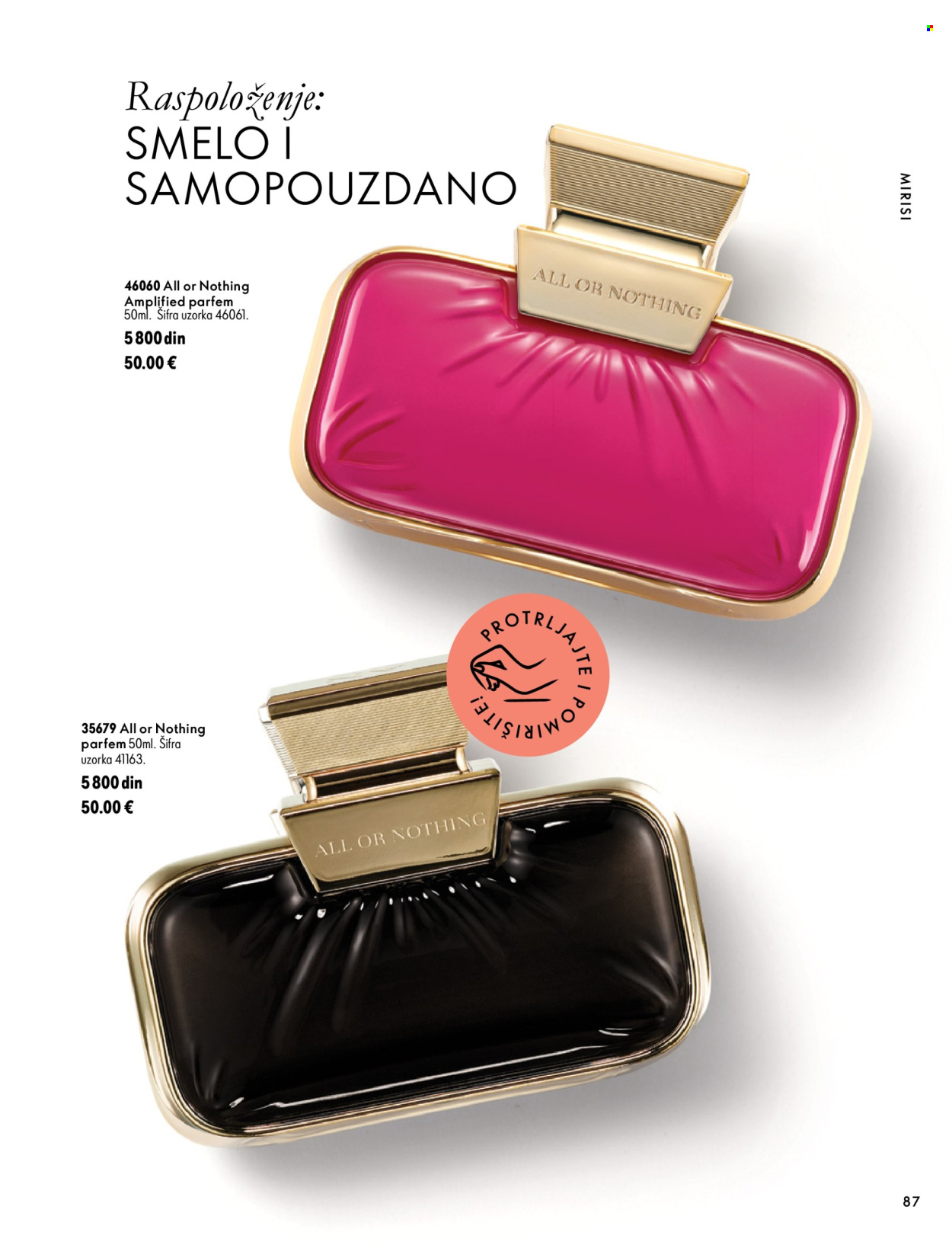 Oriflame katalog - 07.10.2026 - 17.11.2026. Stranica 87