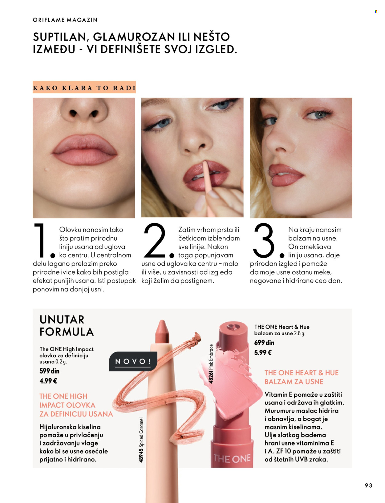 Oriflame katalog - 07.10.2026 - 17.11.2026. Stranica 93