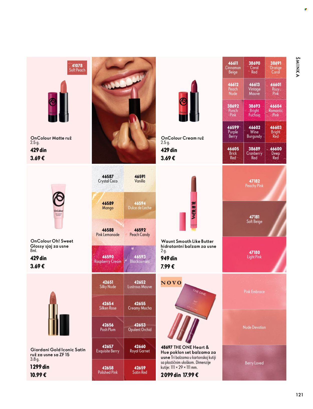 Oriflame katalog - 07.10.2026 - 17.11.2026. Stranica 121