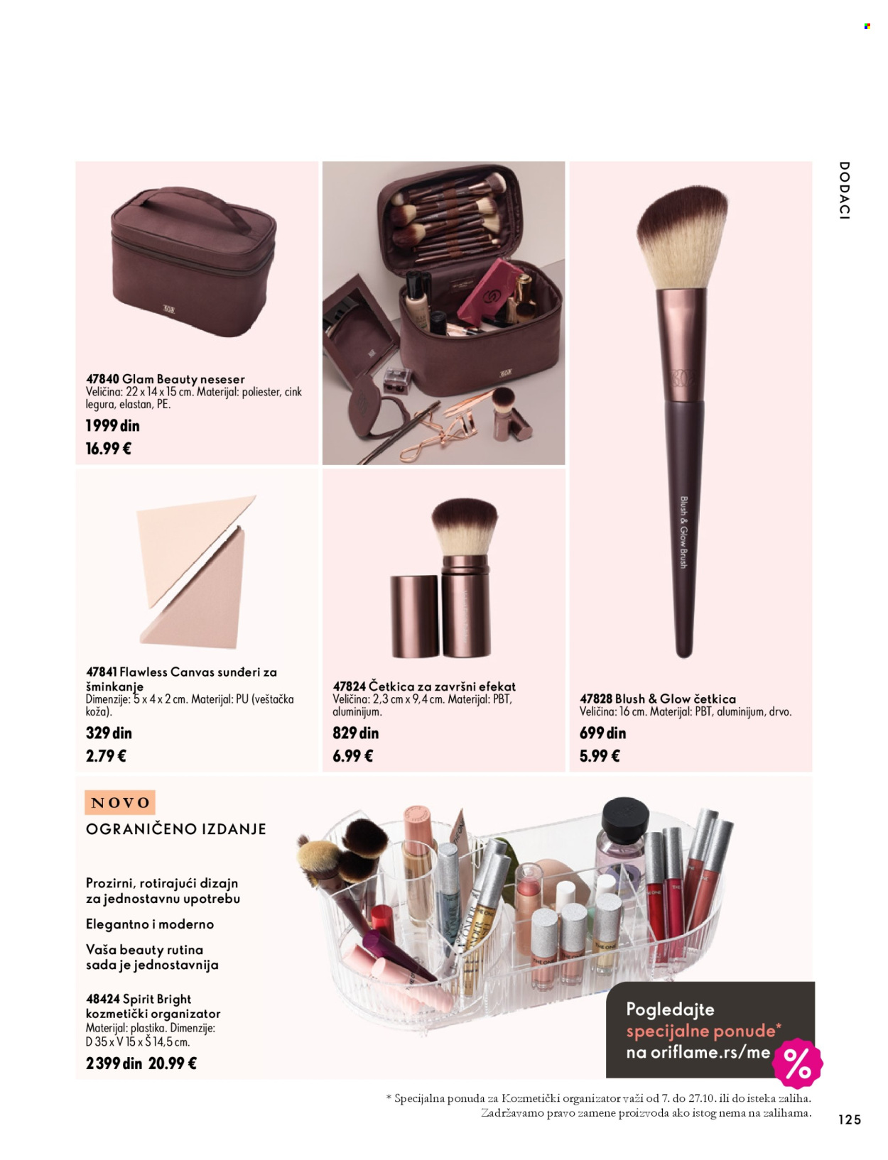 Oriflame katalog - 07.10.2026 - 17.11.2026. Stranica 125