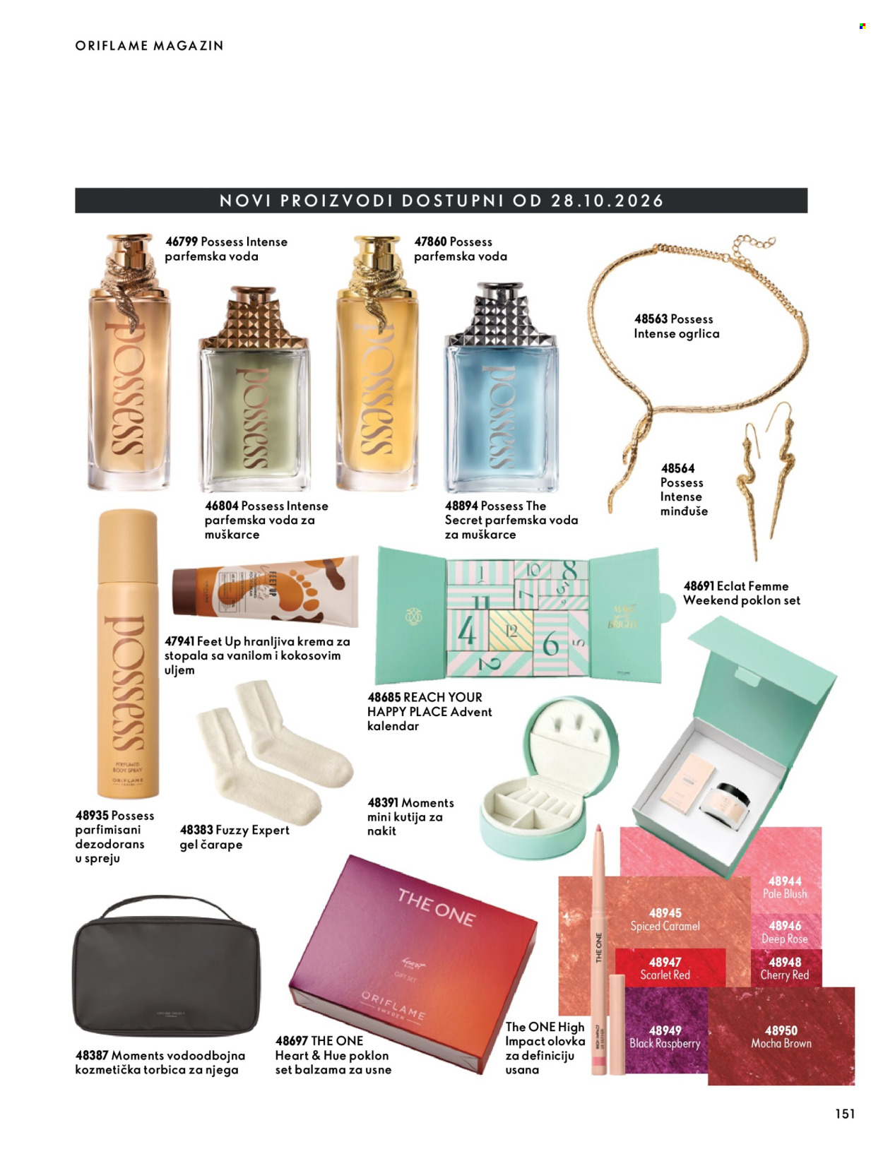 Oriflame katalog - 07.10.2026 - 17.11.2026. Stranica 151