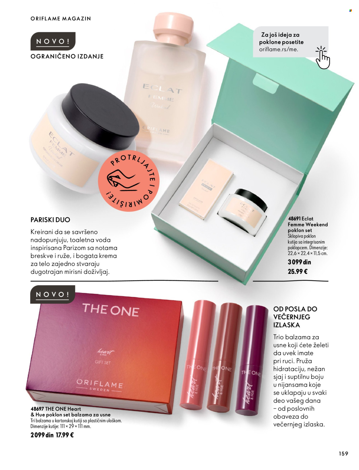 Oriflame katalog - 07.10.2026 - 17.11.2026. Stranica 159