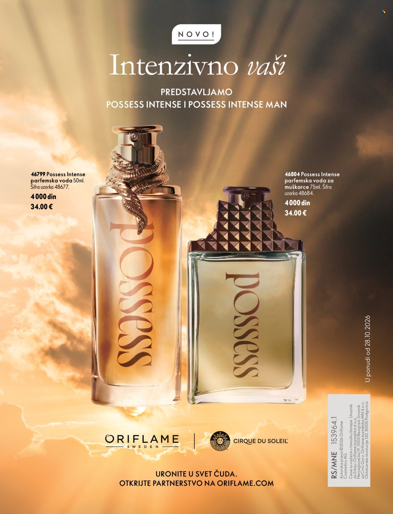 Oriflame katalog - 07.10.2026 - 17.11.2026. Stranica 172
