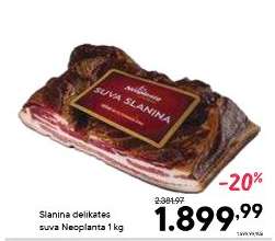 Slanina delikates suva Neoplanta 1 kg