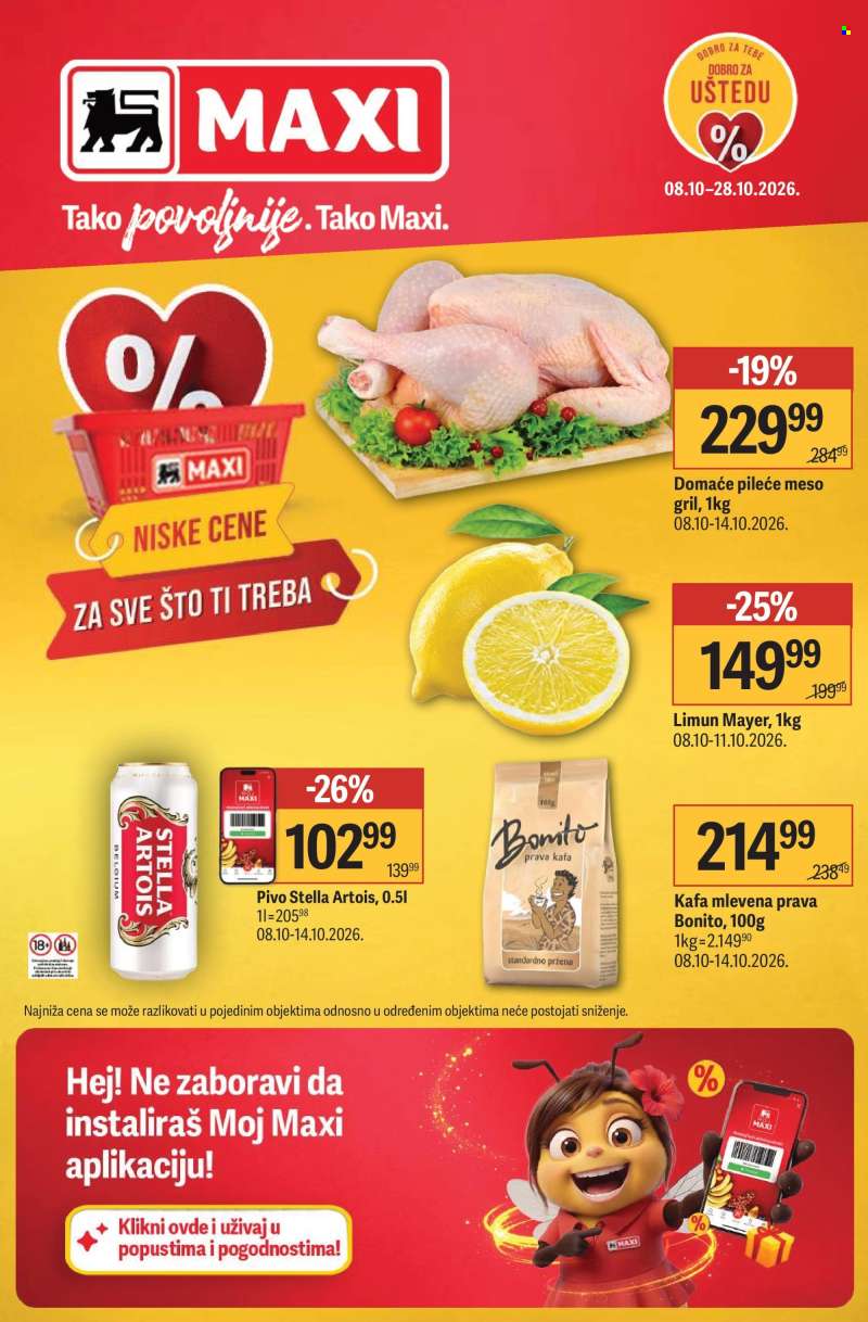 Maxi katalog - 08.10.2026 - 28.10.2026.