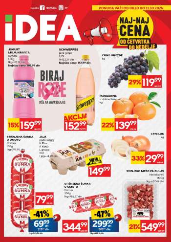 Idea katalog - 08.10.2026 - 11.10.2026.