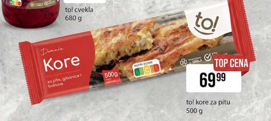 to! kore za pitu