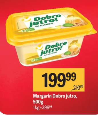 Margarin Dobro jutro, 500g