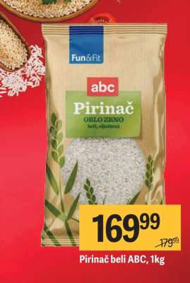 Pirinač beli ABC 1kg