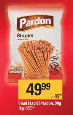 Slani štapići Pardon, 90g