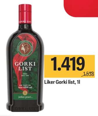 Liker Gorki list 1l