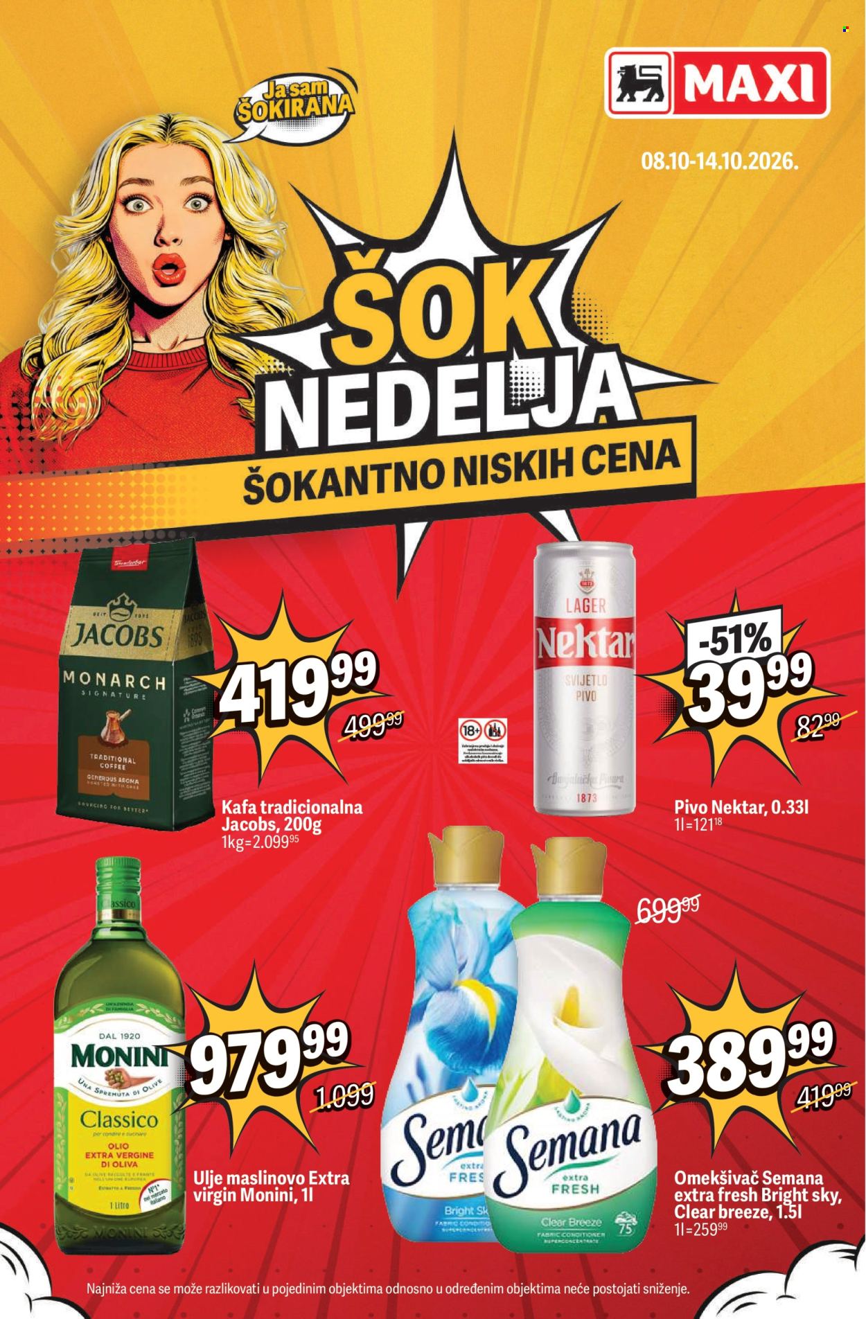Maxi katalog - 08.10.2026 - 14.10.2026. Stranica 1