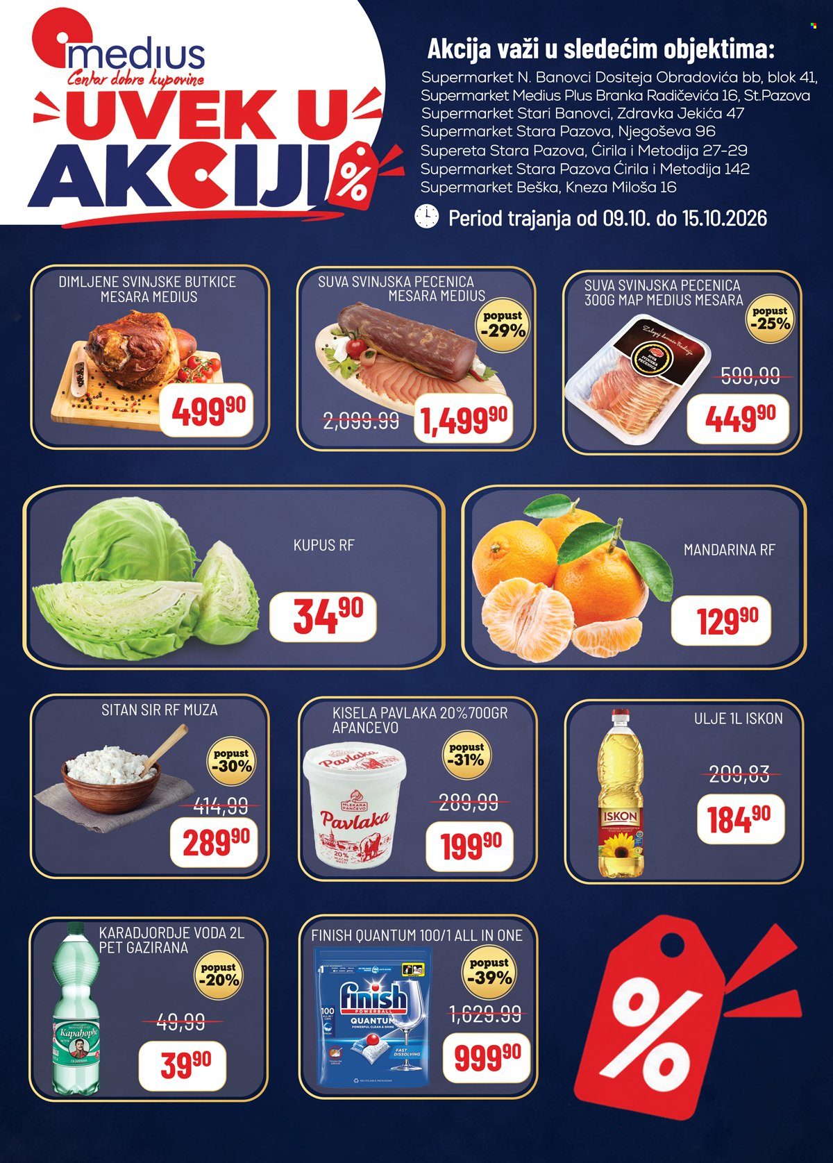 Medius katalog - 09.10.2026 - 15.10.2026. Stranica 1