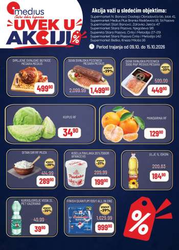 Medius katalog - 09.10.2026 - 15.10.2026.