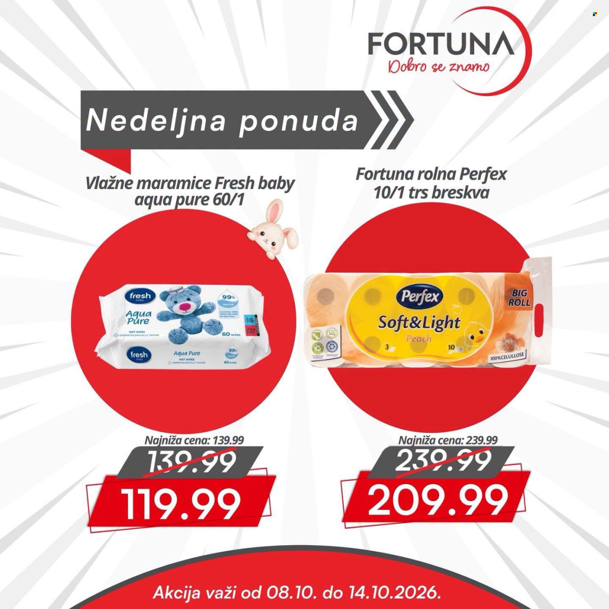 Fortuna Market katalog - 08.10.2026 - 14.10.2026. Stranica 1
