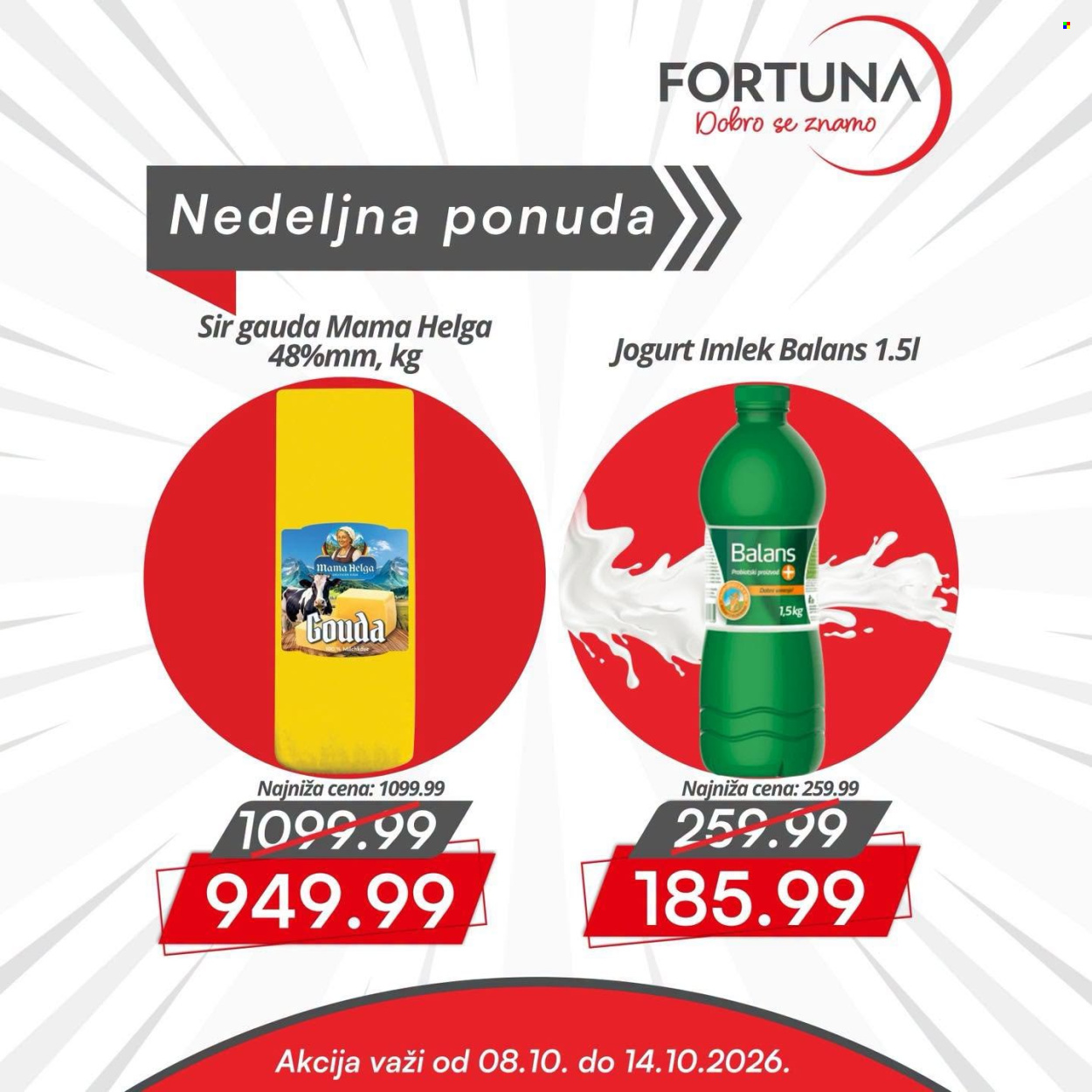 Fortuna Market katalog - 08.10.2026 - 14.10.2026. Stranica 2