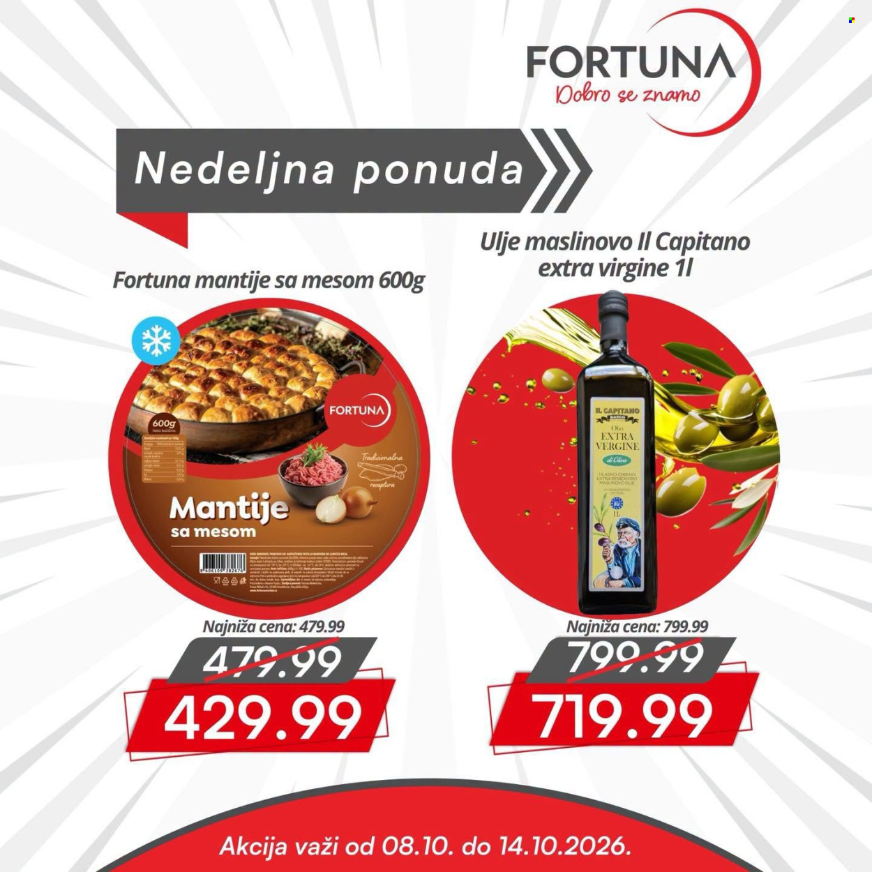 Fortuna Market katalog - 08.10.2026 - 14.10.2026. Stranica 3