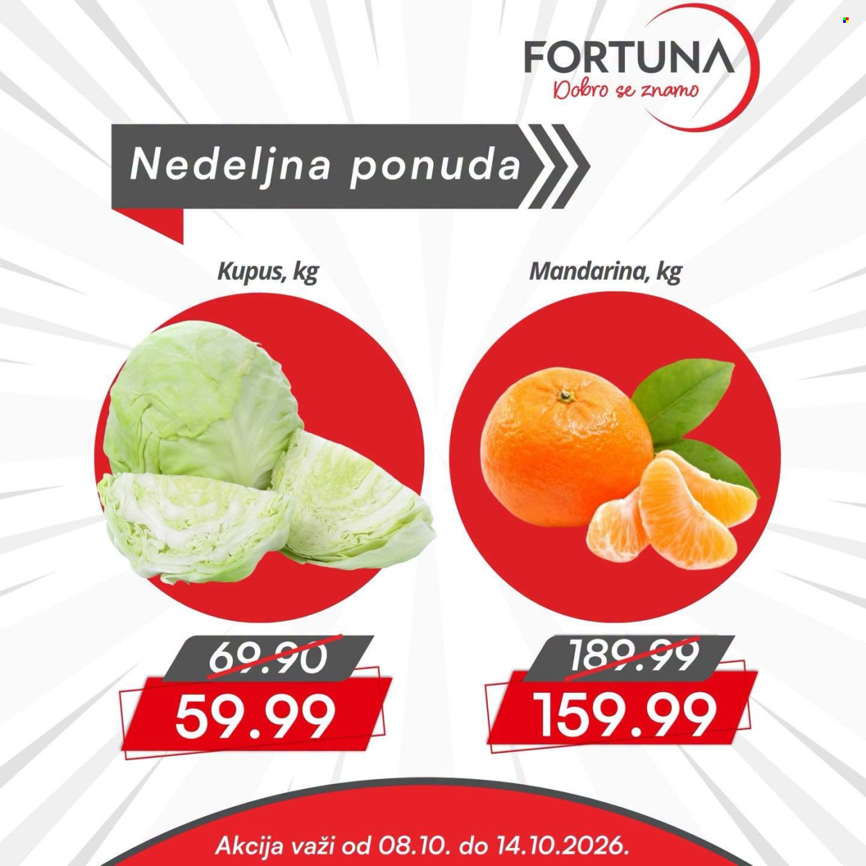 Fortuna Market katalog - 08.10.2026 - 14.10.2026. Stranica 6