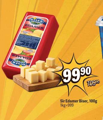 Sir Edamer Biser 100g