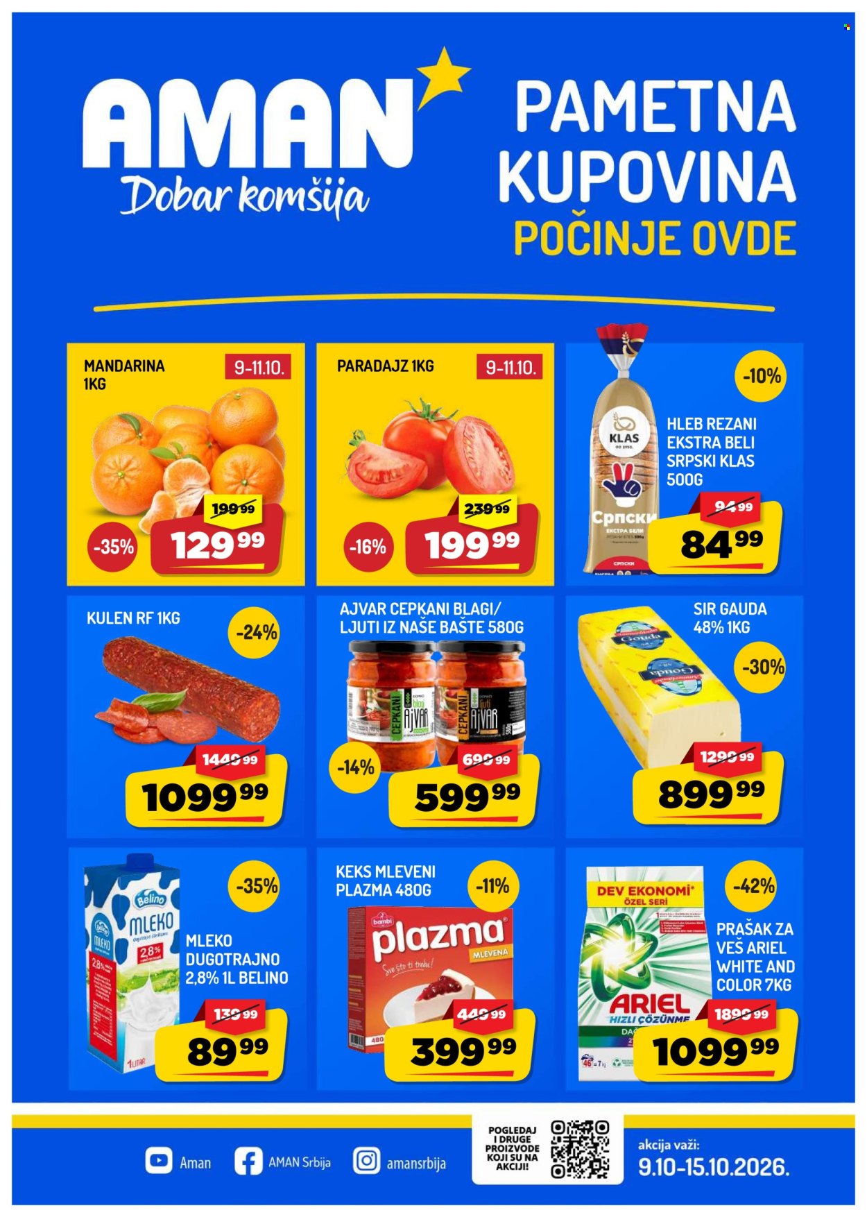 Aman katalog - 09.10.2026 - 15.10.2026. Stranica 1