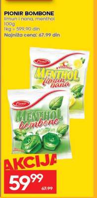 PIONIR BOMBONE