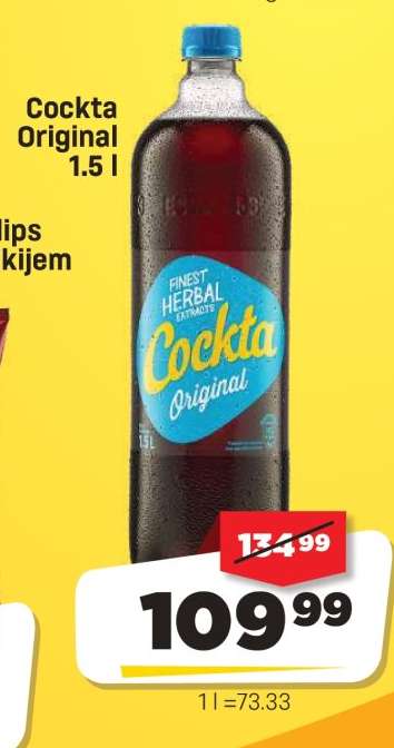 Cockta original 1,5 l