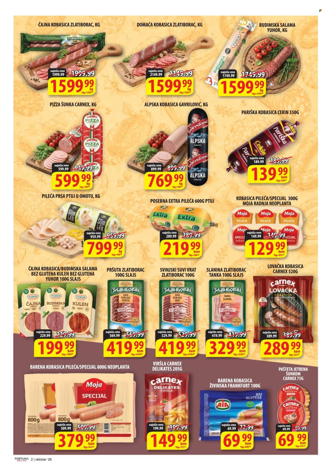 Fortuna Market katalog - 09.10.2026 - 31.10.2026. Stranica 2