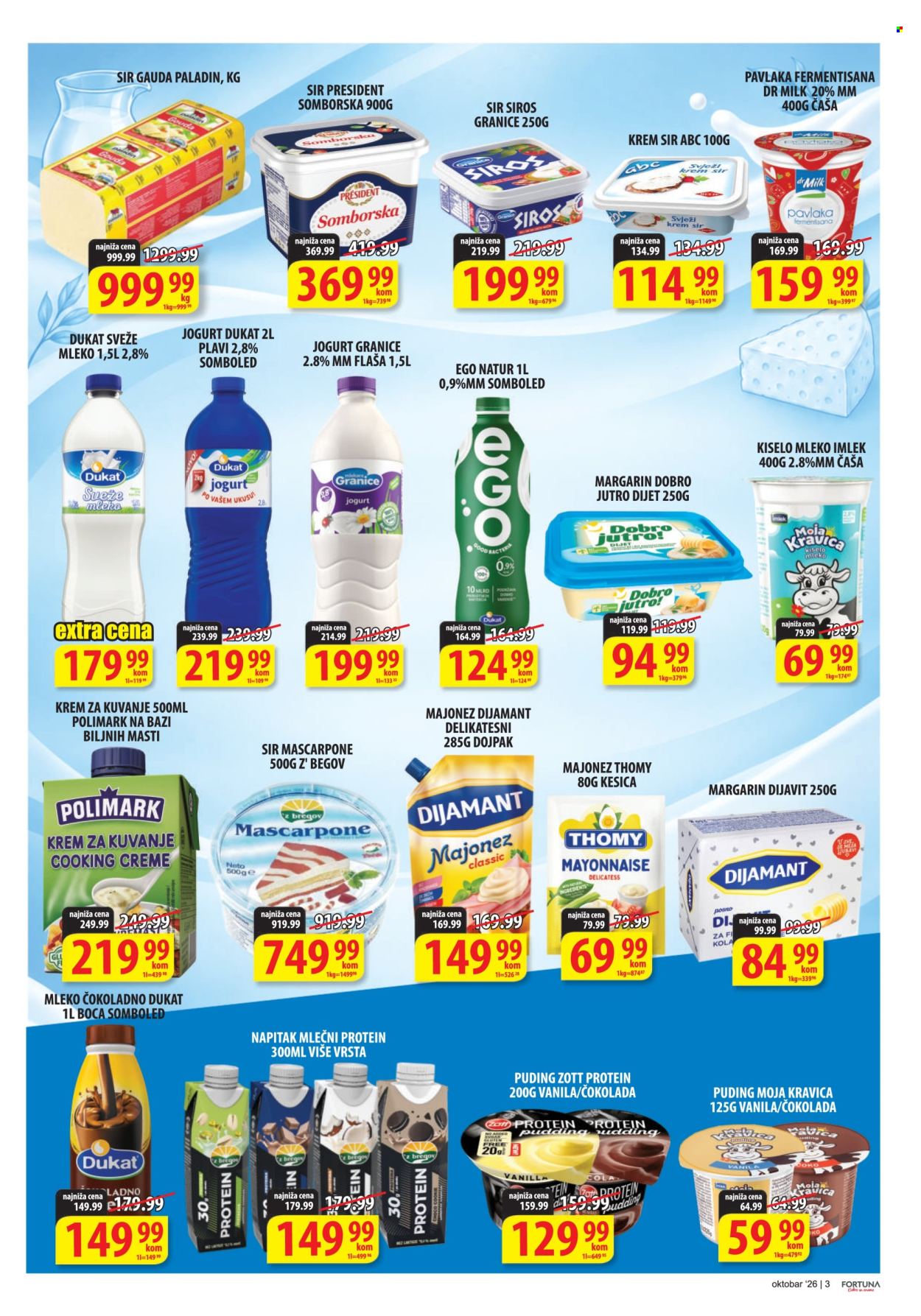 Fortuna Market katalog - 09.10.2026 - 31.10.2026. Stranica 3