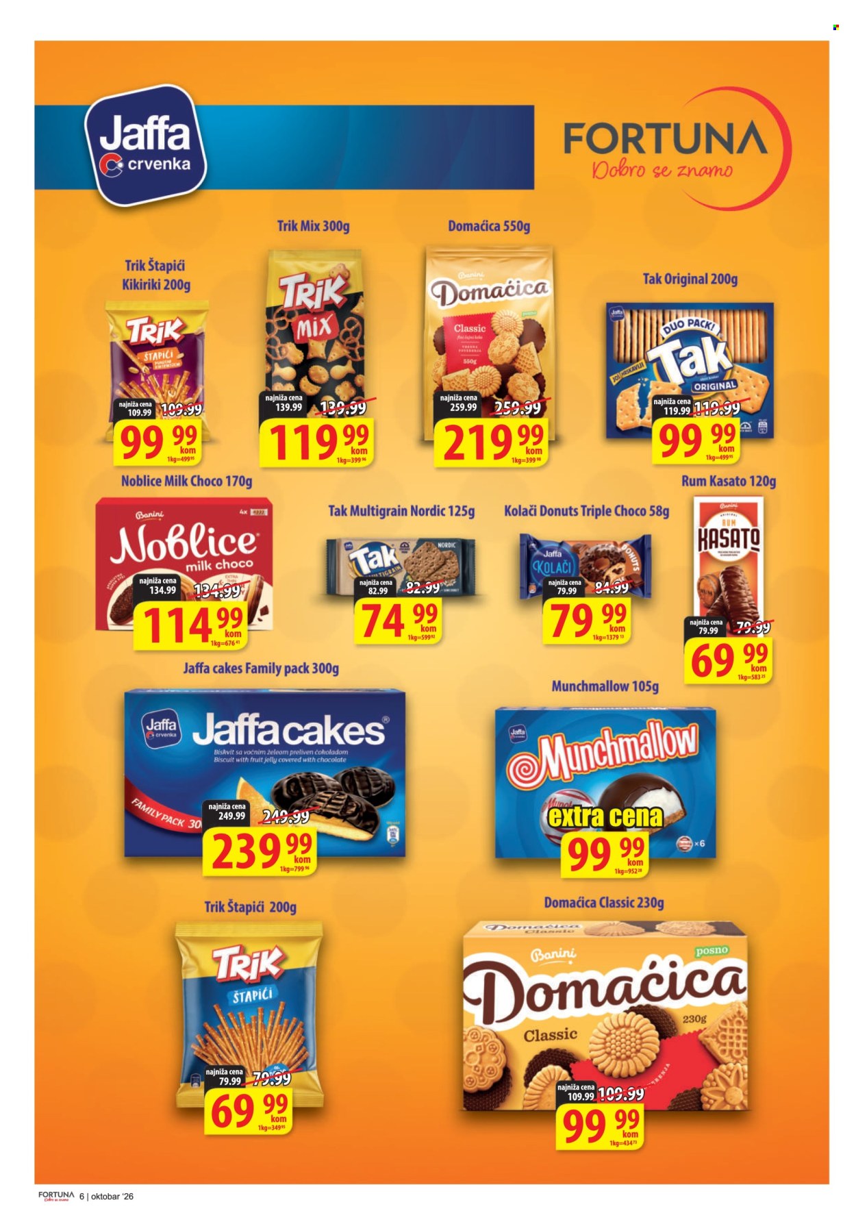 Fortuna Market katalog - 09.10.2026 - 31.10.2026. Stranica 6