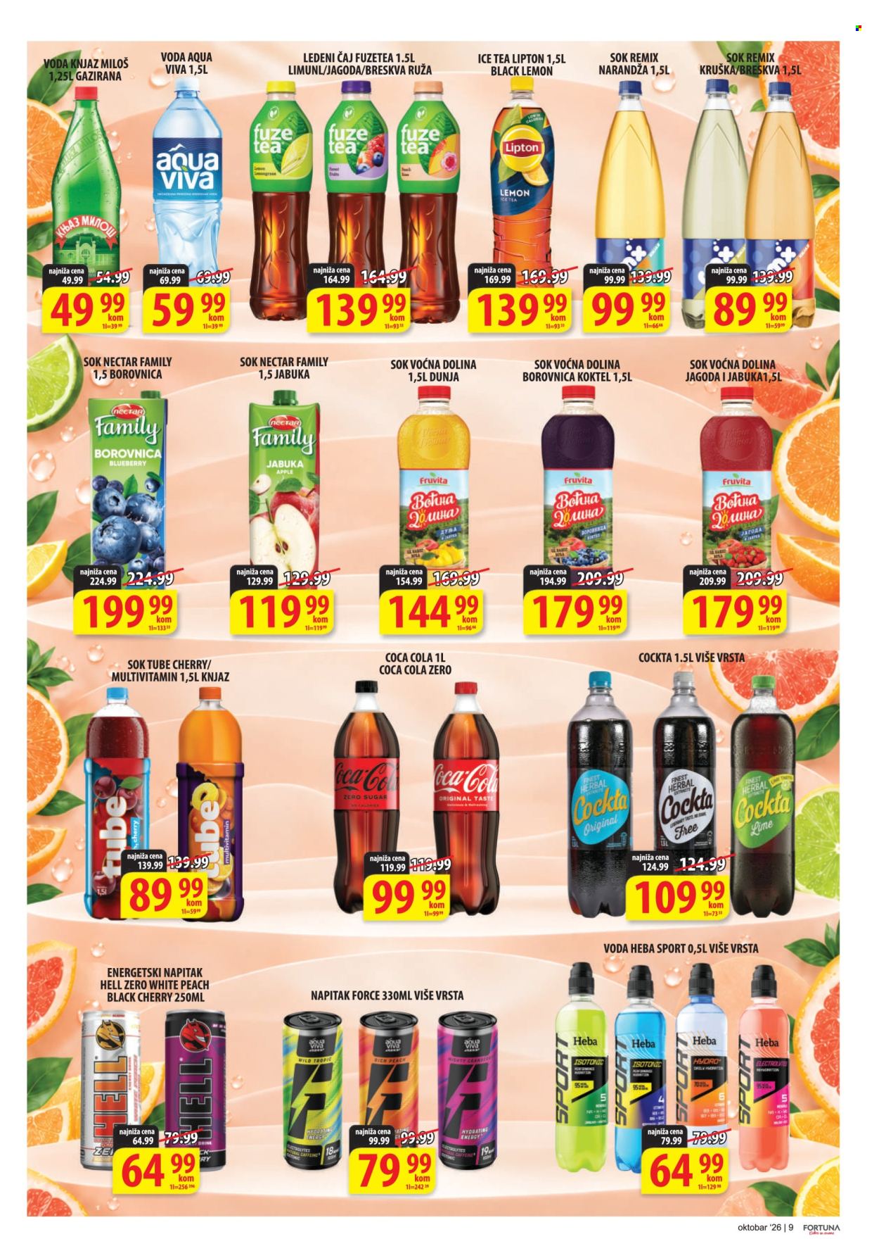 Fortuna Market katalog - 09.10.2026 - 31.10.2026. Stranica 9