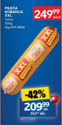 PILEĆA KOBASICA XXL