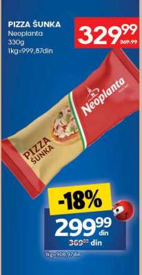 PIZZA ŠUNKA