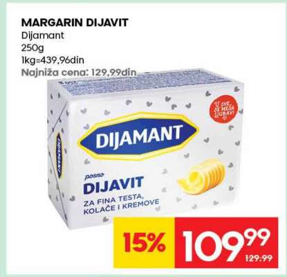 MARGARIN DIJAVIT